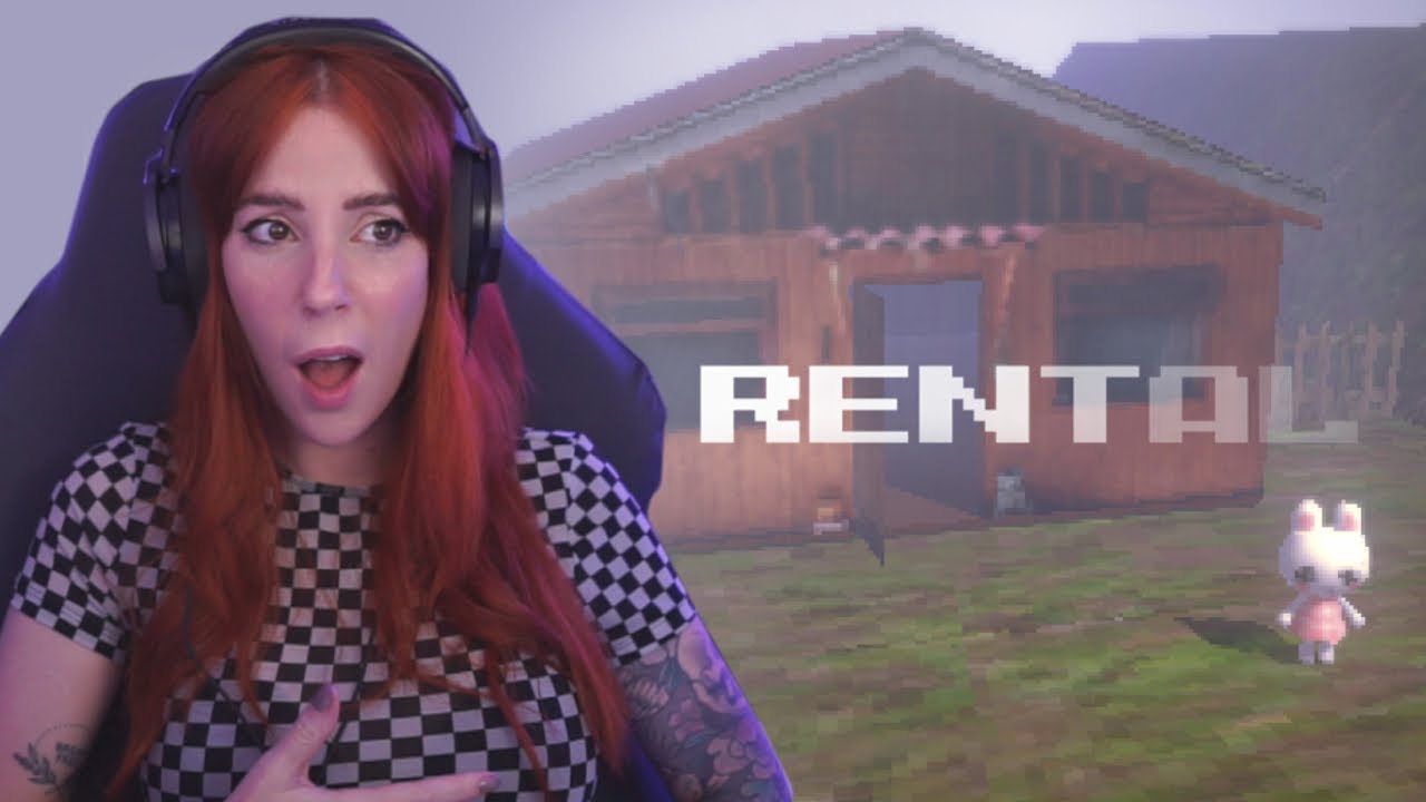 ANIMAL CROSSING THE FREE HORROR GAME?! RENTAL PLAY THROUGH