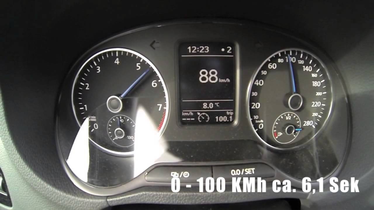 New Polo WRC Testdrive - 0 - 250  Topspeed Acceleration on Autobahn