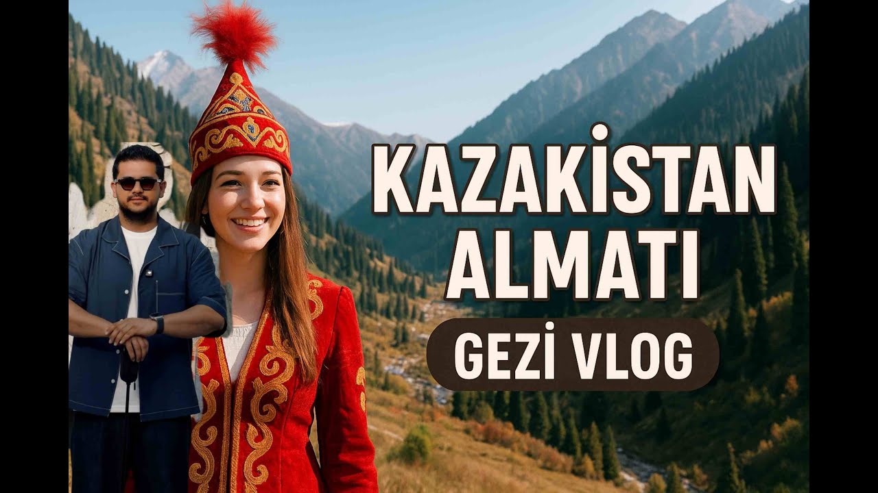 Kazakistan Almatı Vlog