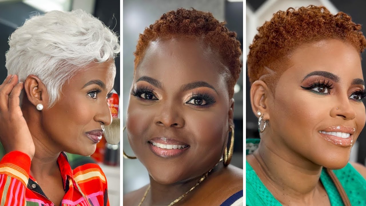 6 Stunning Shirt Hairstyles for MATURED BLACK WOMEN