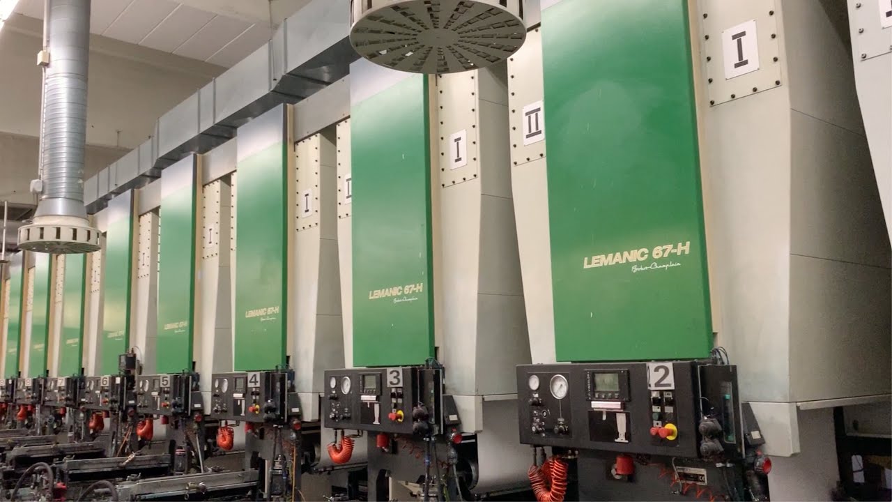 Bobst Lemanic 67-H + DR 67 (2000) - Allaoui Graphic Machinery