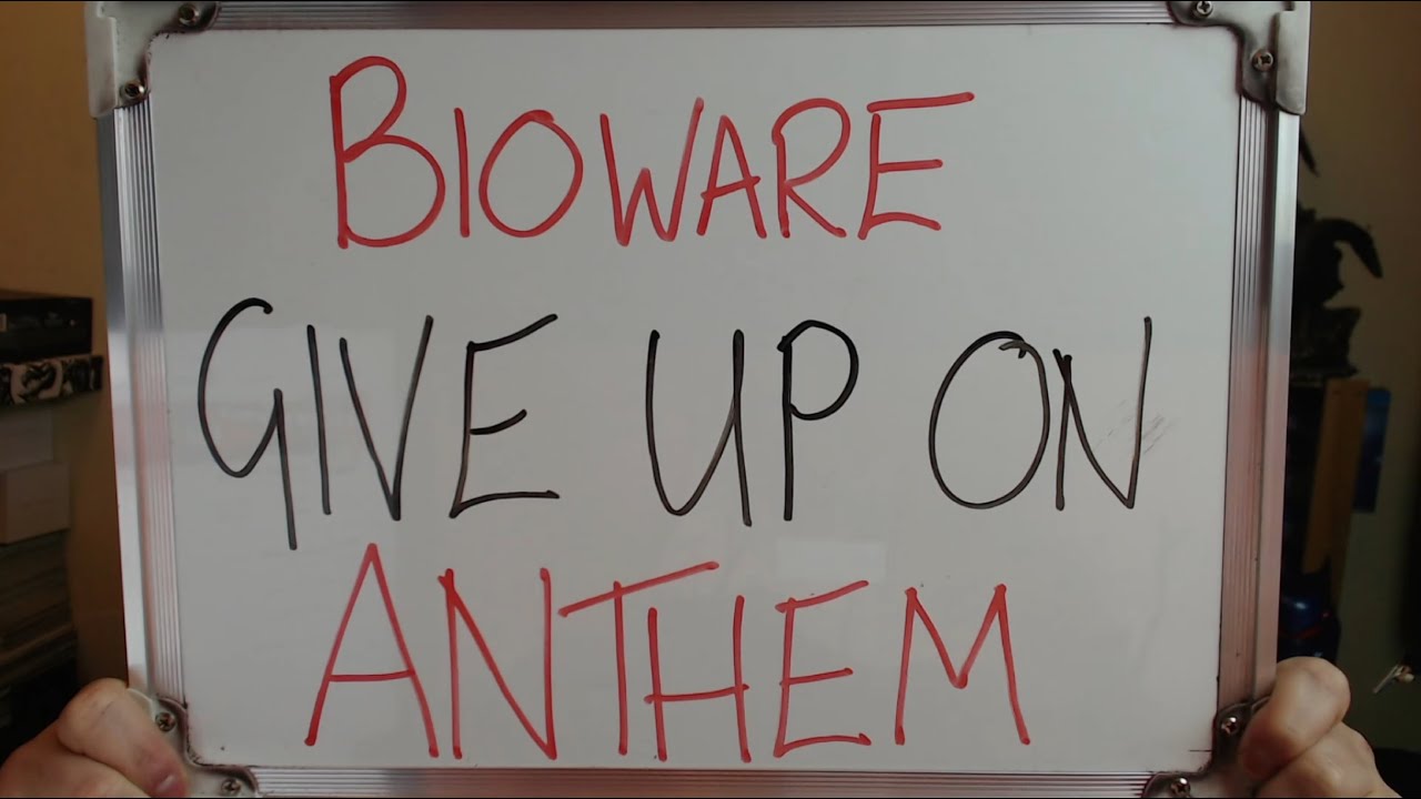 Bioware OFFICIALLY Put ANTHEM Into MAINTENANCE MODE While Working on a REDESIGN!!