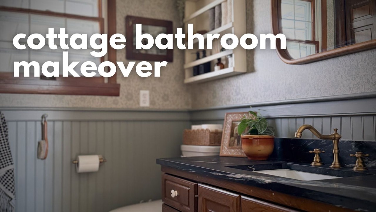 Half Bathroom Design Details and Tour