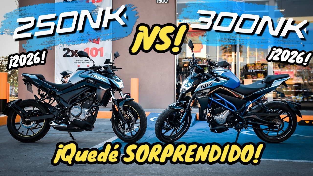 250NK CFLITE vs 300 NK 🔥¡Esa MOTO mejor de lo que PENSÉ! |Probamos la NUEVA Insta360X5
