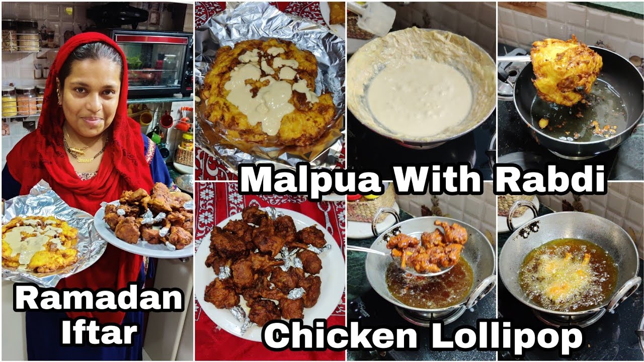 Mohammad Ali Road Special Malpua With Rabdi | Chicken Lollipop | Ramadan Iftar