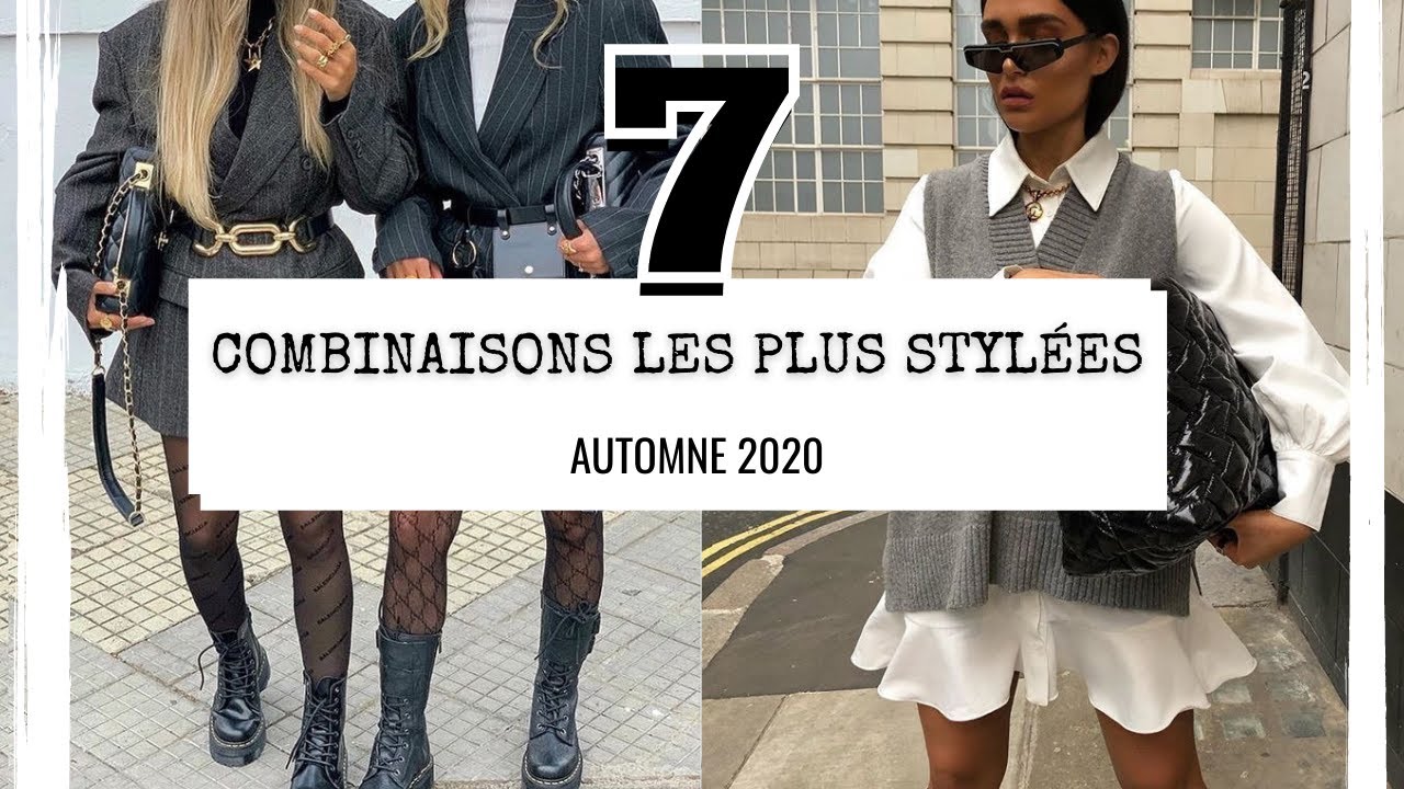 7 IDÉES DE TENUES LES PLUS STYLÉES POUR L’AUTOMNE 2020