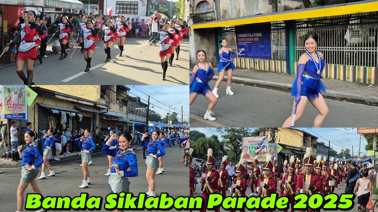 Norzagaray Fiesta 2025 | Banda Siklaban | Marching Band Parade