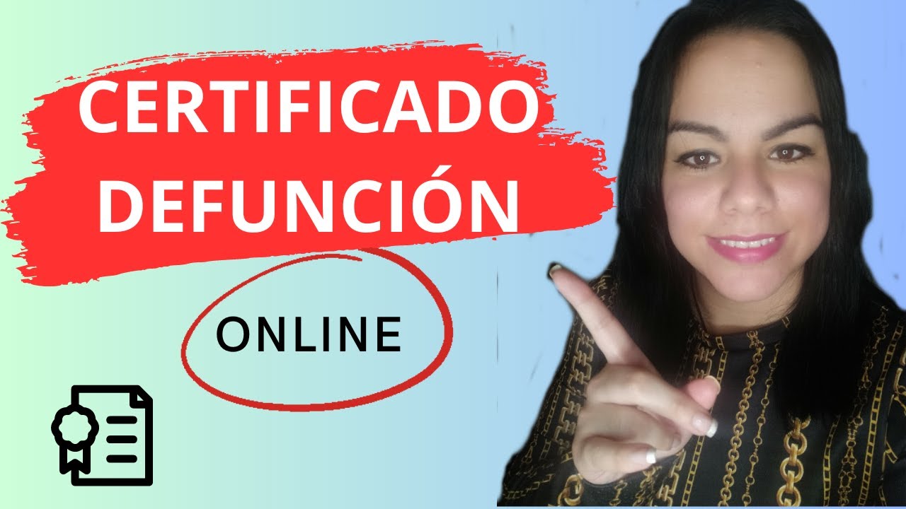 🔥Fallecimiento (Como SOLICITAR  certificado de DEFUNCIÓN👉( online)✅PASO A PASO [ y rápido]