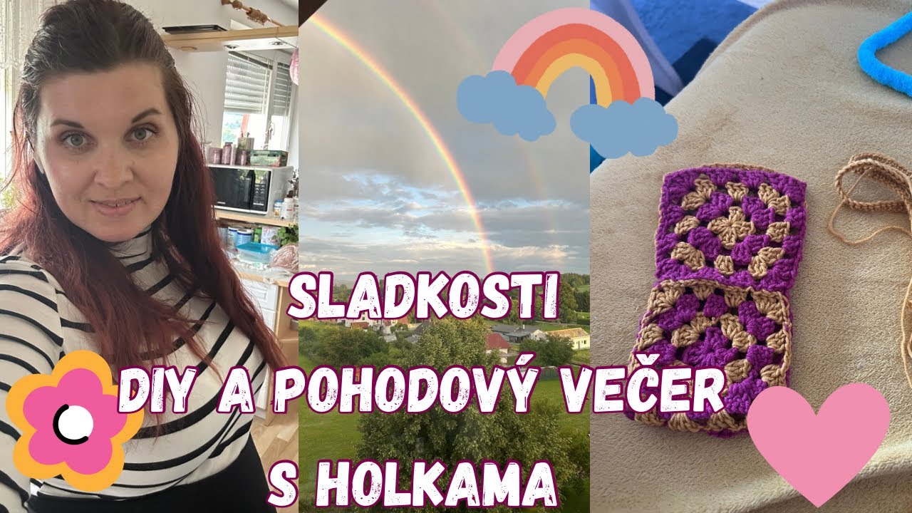 Klíčenky, háčkování, sladkosti a filmový večer s holkama 🍿 | Vlog plný inspirace 