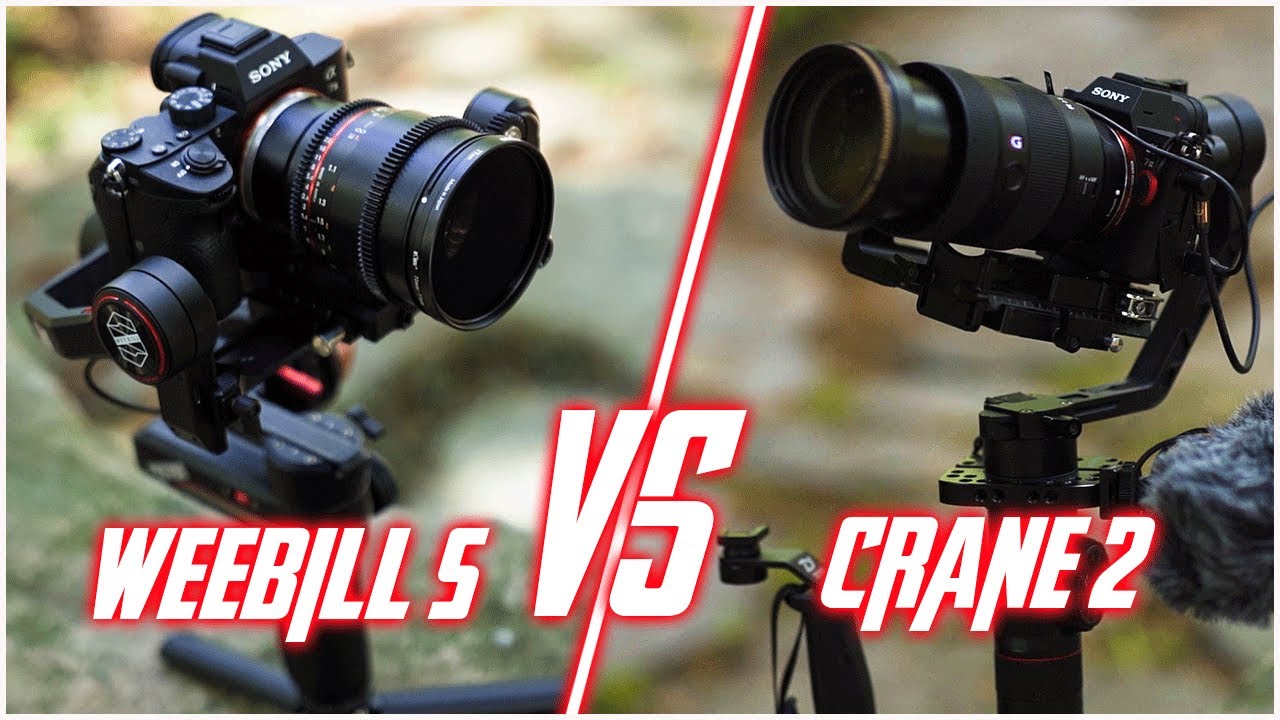 Stabilisateur de caméra | Comparaison ZHIYUN WEEBILL S & CRANE 2