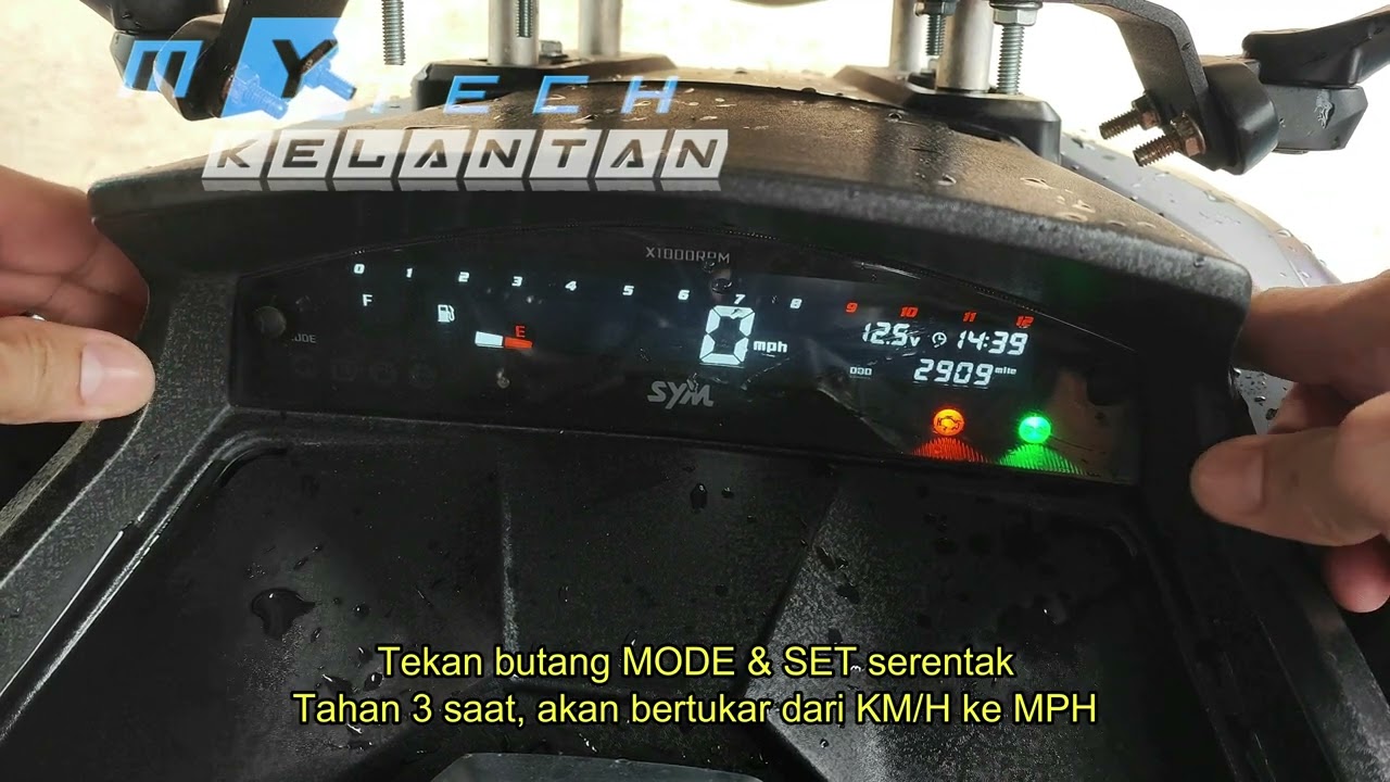 JET X 150 # Meter MPH To KMH