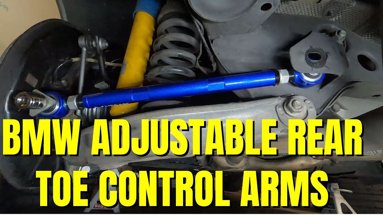 Adjustable Rear Toe Arms on BMW 3 Series (E8X/E9X) – DIY Install Guide