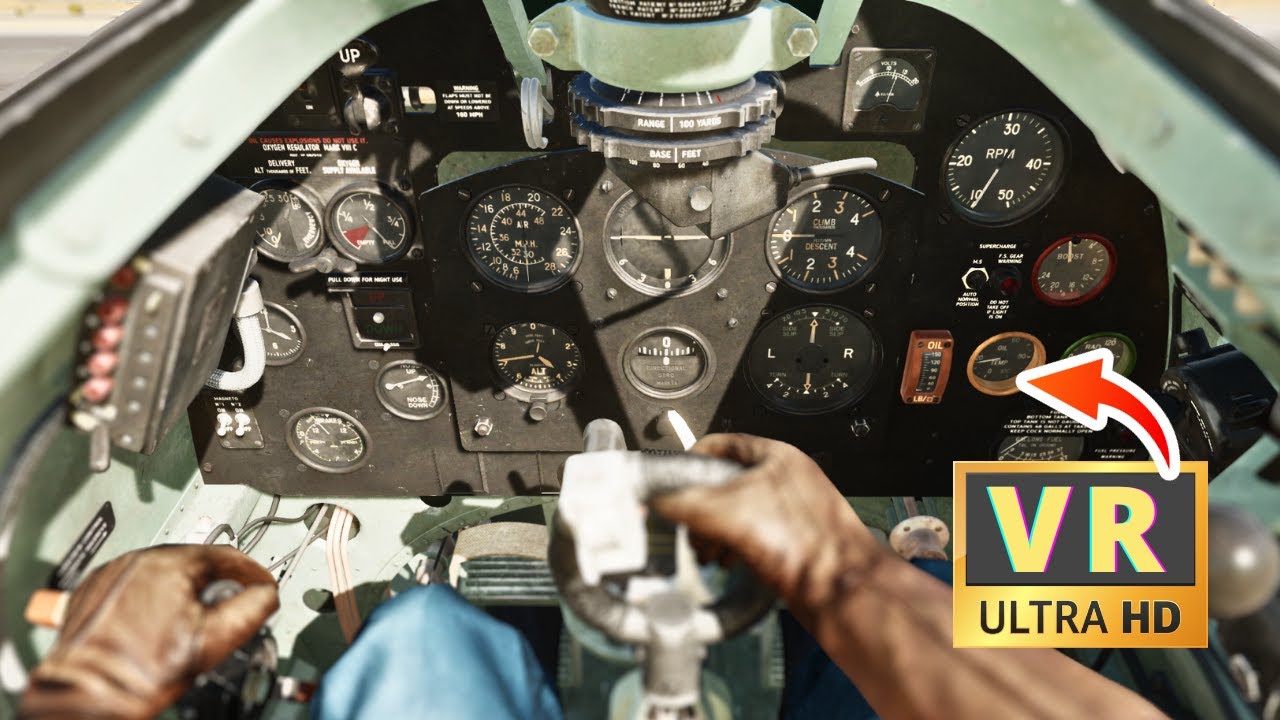 DCS VR - An Unreal Experience! 🔥 | Spitfire Max Graphics | Pimax Crystal