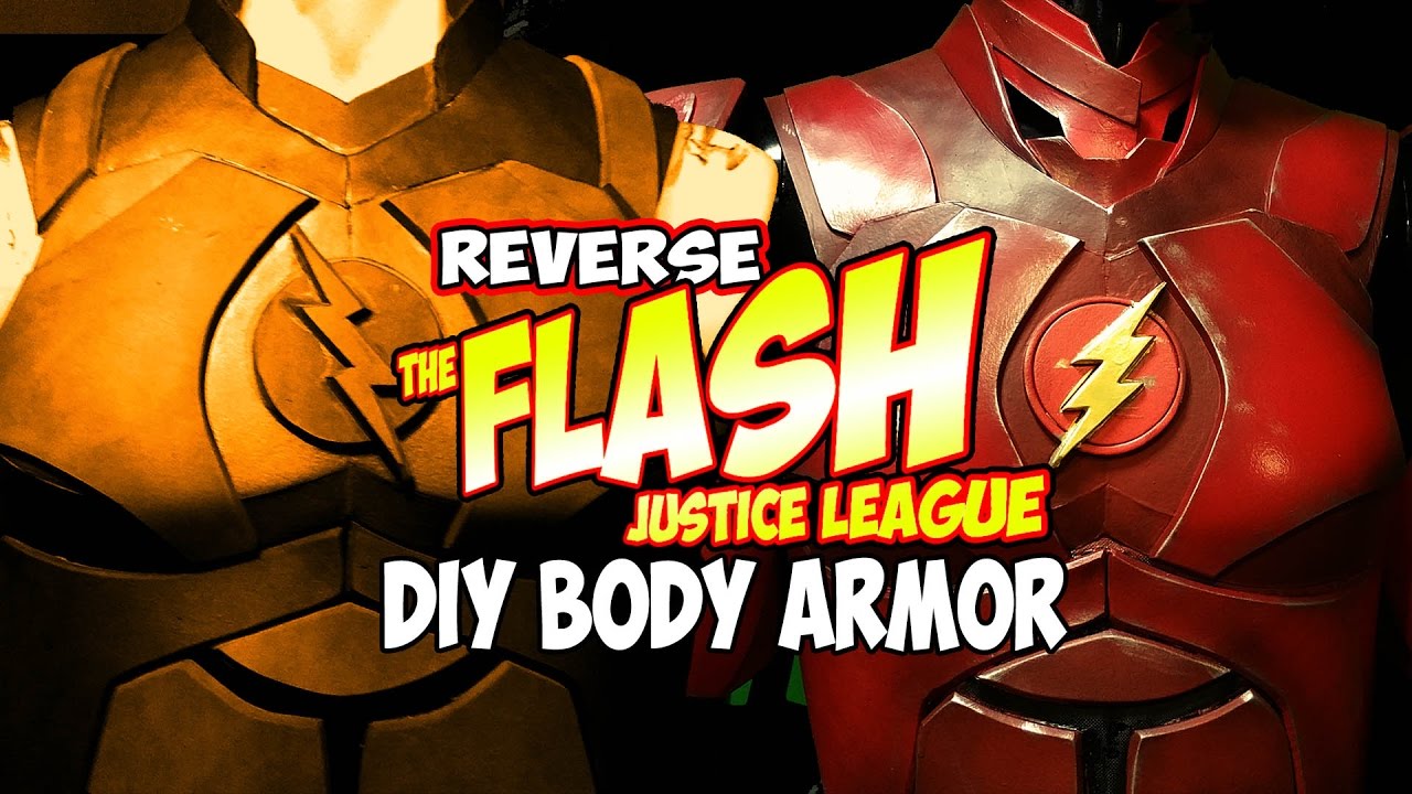 Justice League Flash Costume how to DiY Body Armor