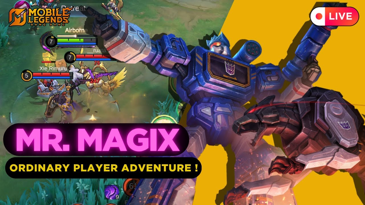 😭 SOLO PLAYS ! 💥 100 STAR PUSH | (Only 3 Hours stream!)🚨 MLBB LIVE....