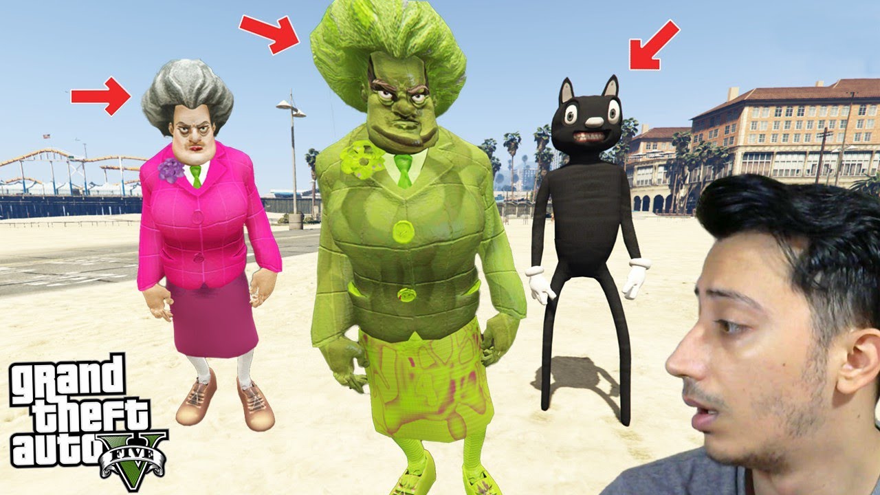 SCARY TEACHER'IN YENİ KARDEŞİ ''HULK SCARY TEACHER'' (CANAVARLA DÖVÜŞTÜM)