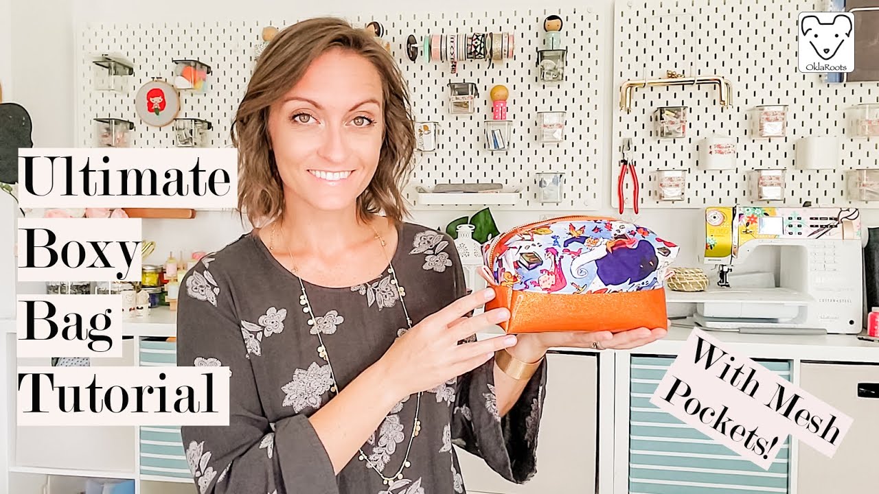 Complete Tutorial for the Basic Boxy Bag, ENHANCED!