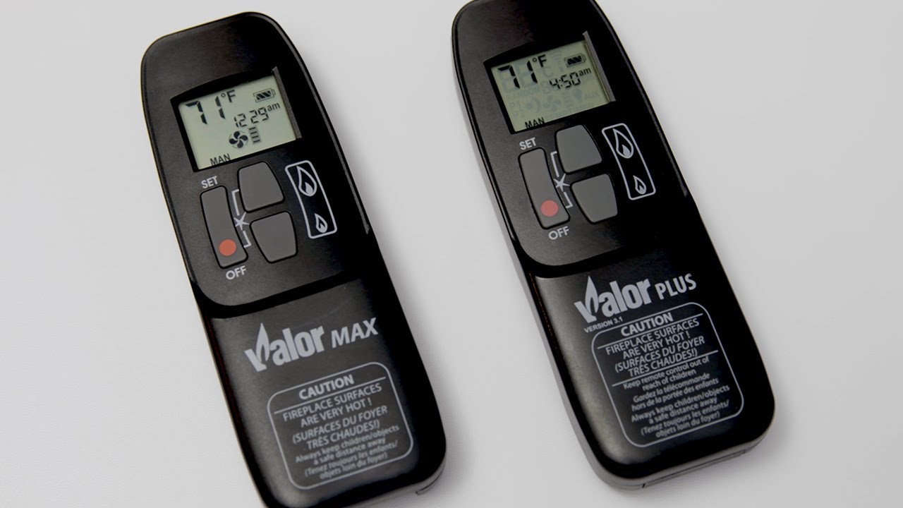 Aperçu | Télécommandes Valor Plus et Max