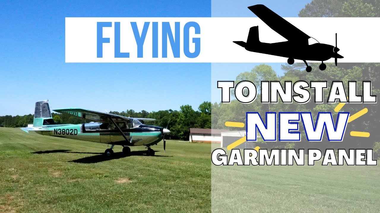Полет на моем 182 для установки новой панели Garmin (часть 1)