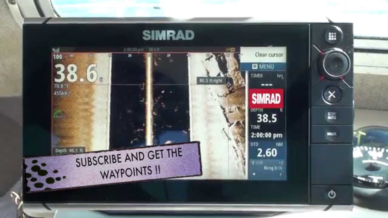 SIMRAD NSS9 EVO2 STRUCTURE SCAN HOW TO USE STRUCTURE SCAN TO CATCH BLACKFISH AKA SIDESCAN NSS EVO2