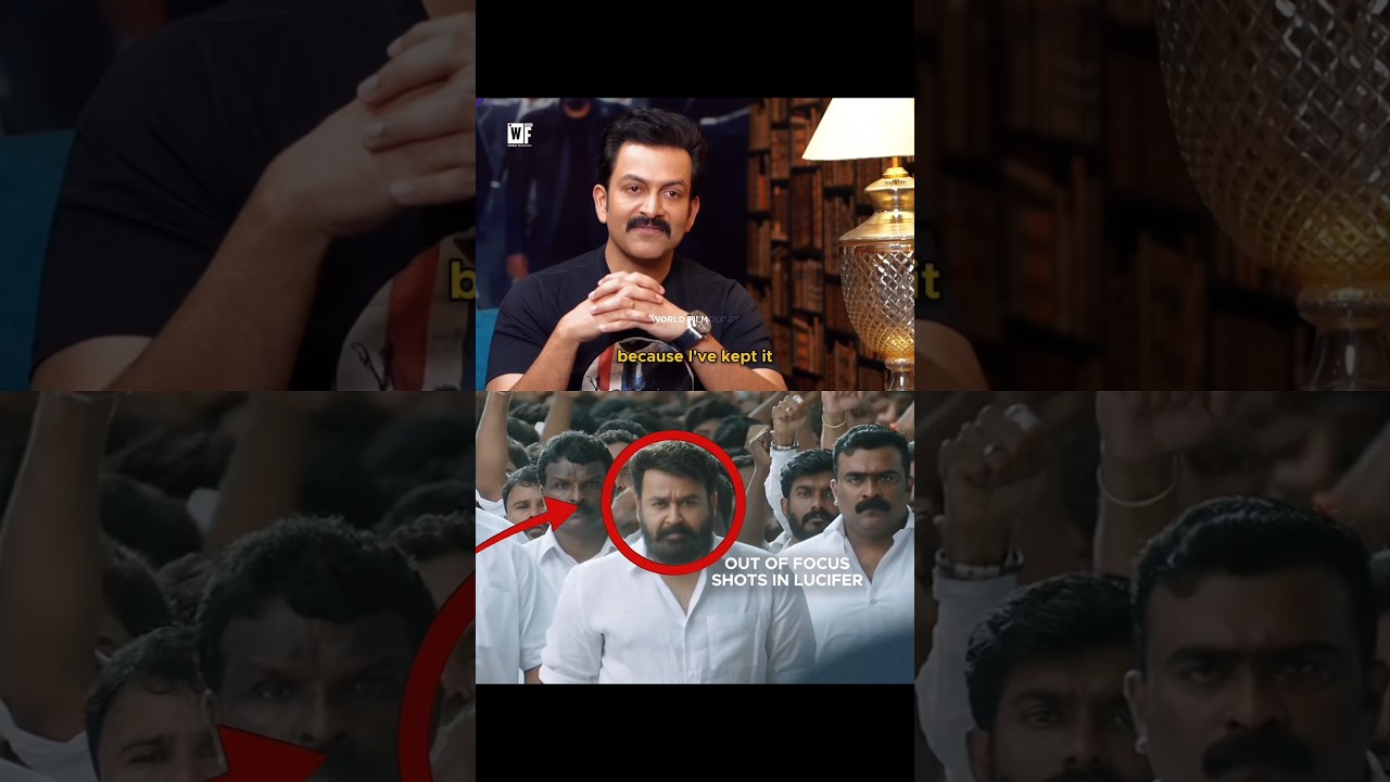 Mohanlal's Refining Acting🔥😲 #mohanlal #prithviraj #empuraan #acting #worldfilmology #shorts
