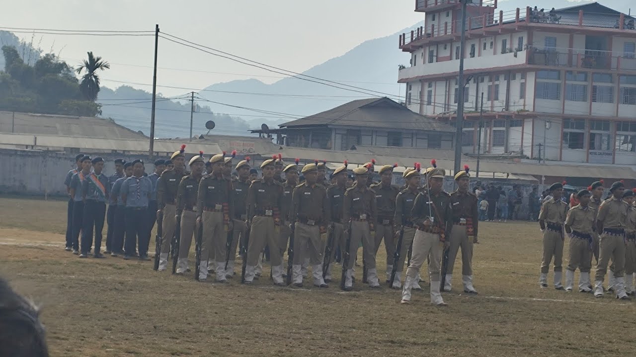  77th republic day celebration 2026🇮🇳 #yingkiong #arunachalpradesh #viralvlog#northeastindia 