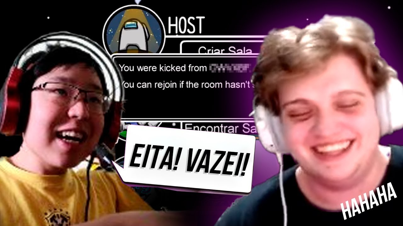 LIMINHA STREAMANDO E JOGANDO AMONG US COM BOLTZ E CIA! &Eacute; DE CHORAR DE RIR!