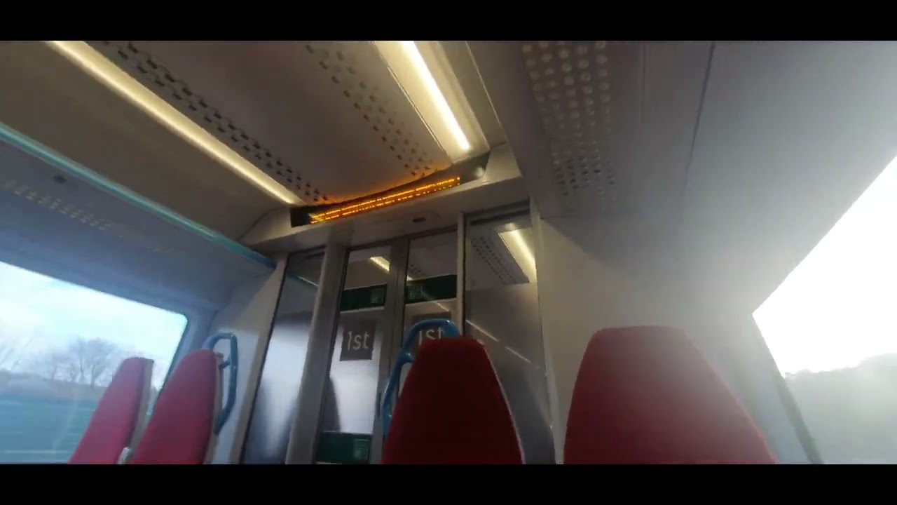 Gatwick Express Class 387 Announcement On Its Way to Brighton 