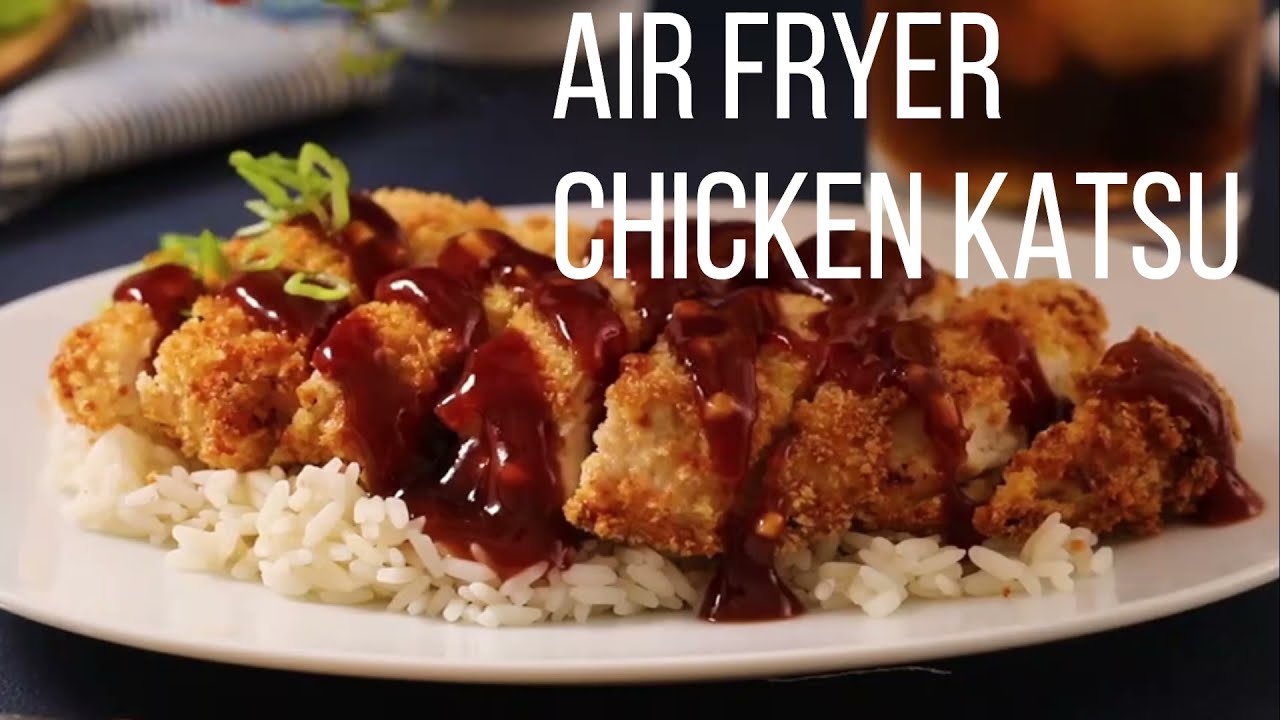 How To Make Air Fryer Chicken Katsu At Home | Foodie Channel