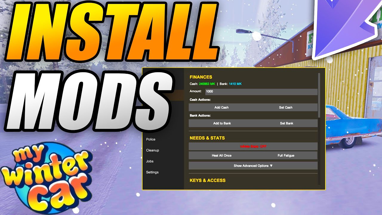 How to INSTALL MODS - FULL DETAILED GUIDE - My Winter Car