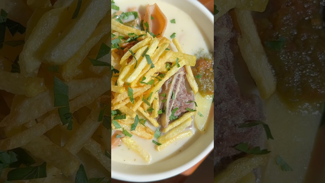 Sopa 🍜 de Man&iacute; 🥜 #sopademani #comidaboliviana #sopa #mani
