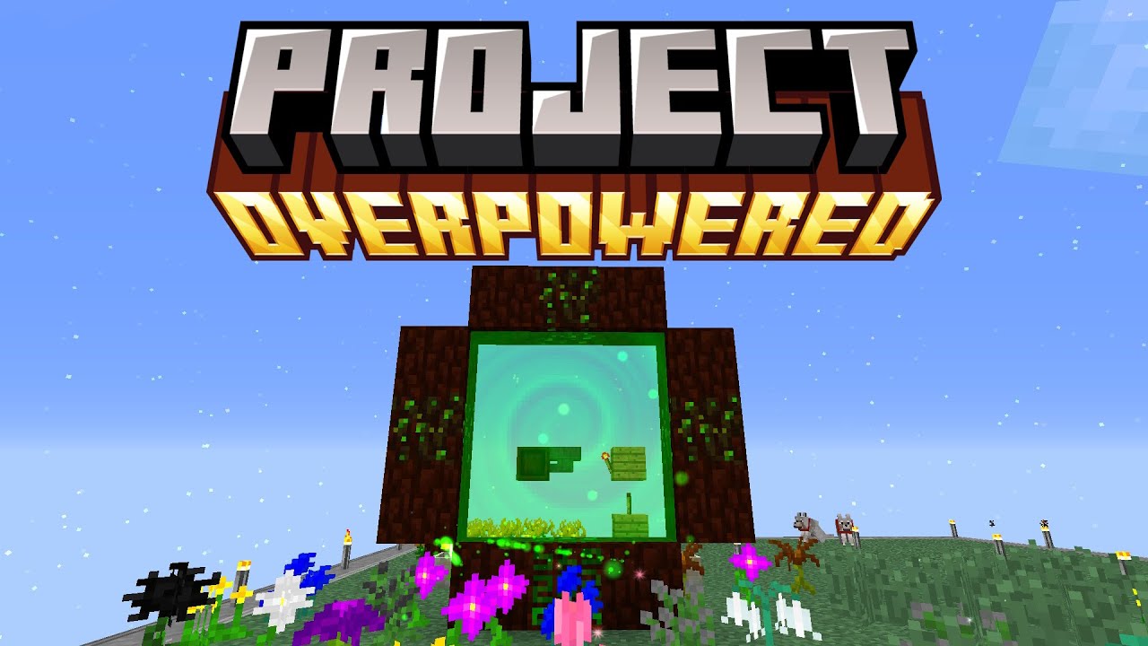 Mit Glücksspiel zum Botania Portal!  - ✨Project Overpowered #11