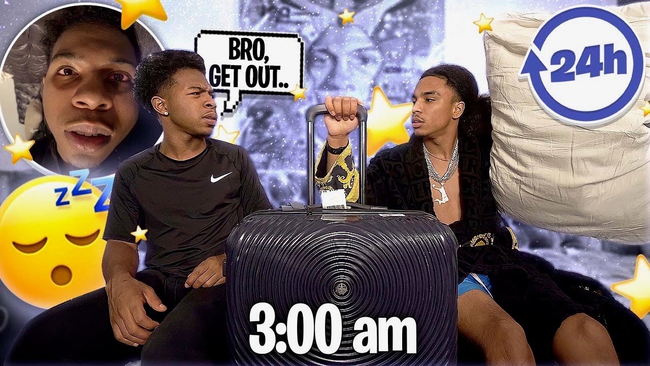 MY SISTERS BOYFRIEND BECAME MY ROOMMATE FOR 24 HOURS!