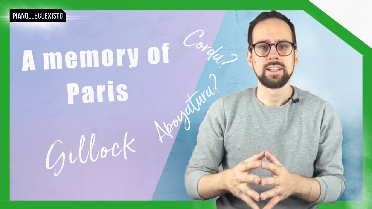 🗼 A Memory of Paris Gillock 🇫🇷 | PIANO TUTORIAL