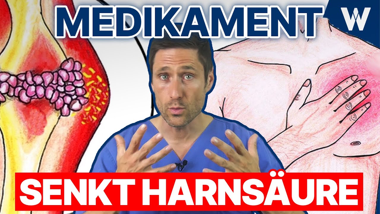 Harns&auml;ure unbedingt senken & Gichtanf&auml;lle verhindern! Dieses Medikament ist wichtig bei Gicht