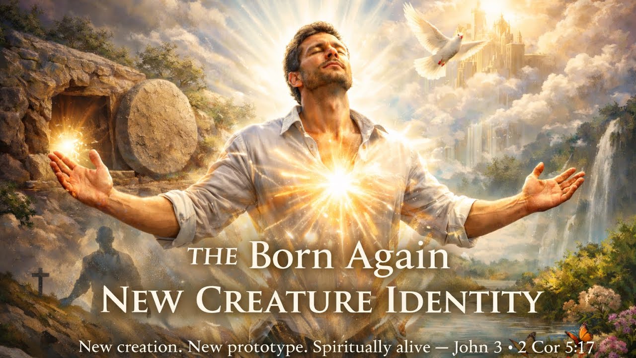 The Born Again New Creator Identity | New Creature• Holy Spirit • New Prototype • Spiritually Alive