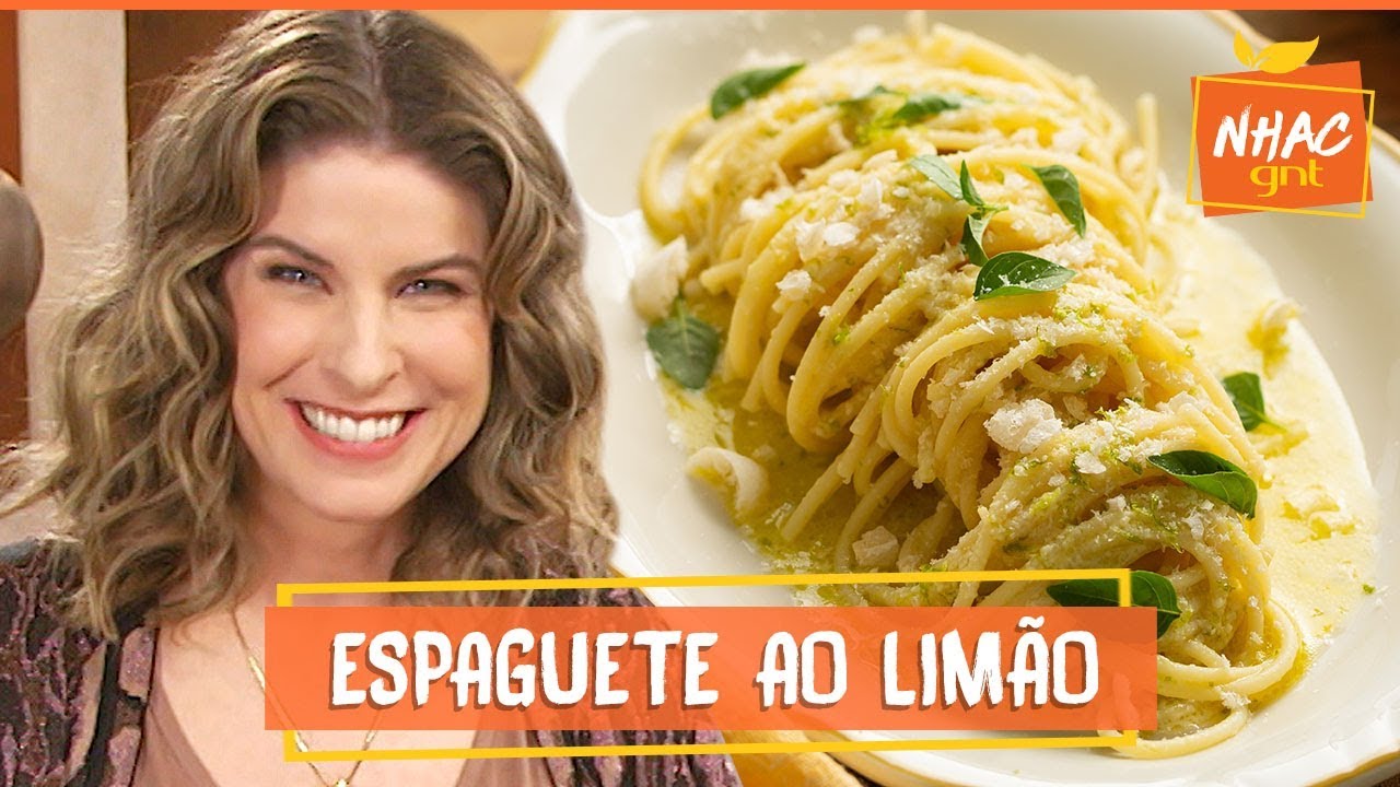 Macarrão com molho de limão e queijo parmesão | Rita Lobo | Cozinha Prática