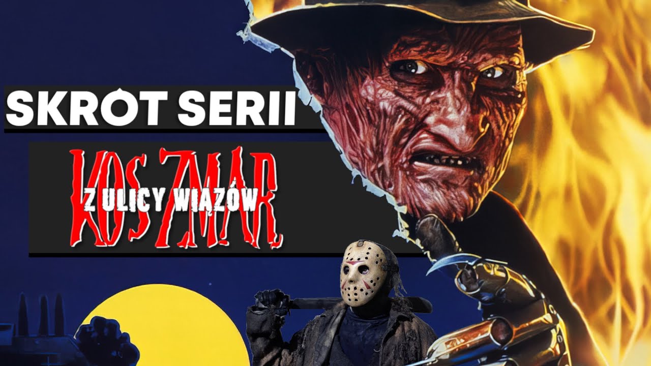 Cała seria KOSZMAR Z ULICY WIĄZÓW w skrócie (+Freddy vs Jason)