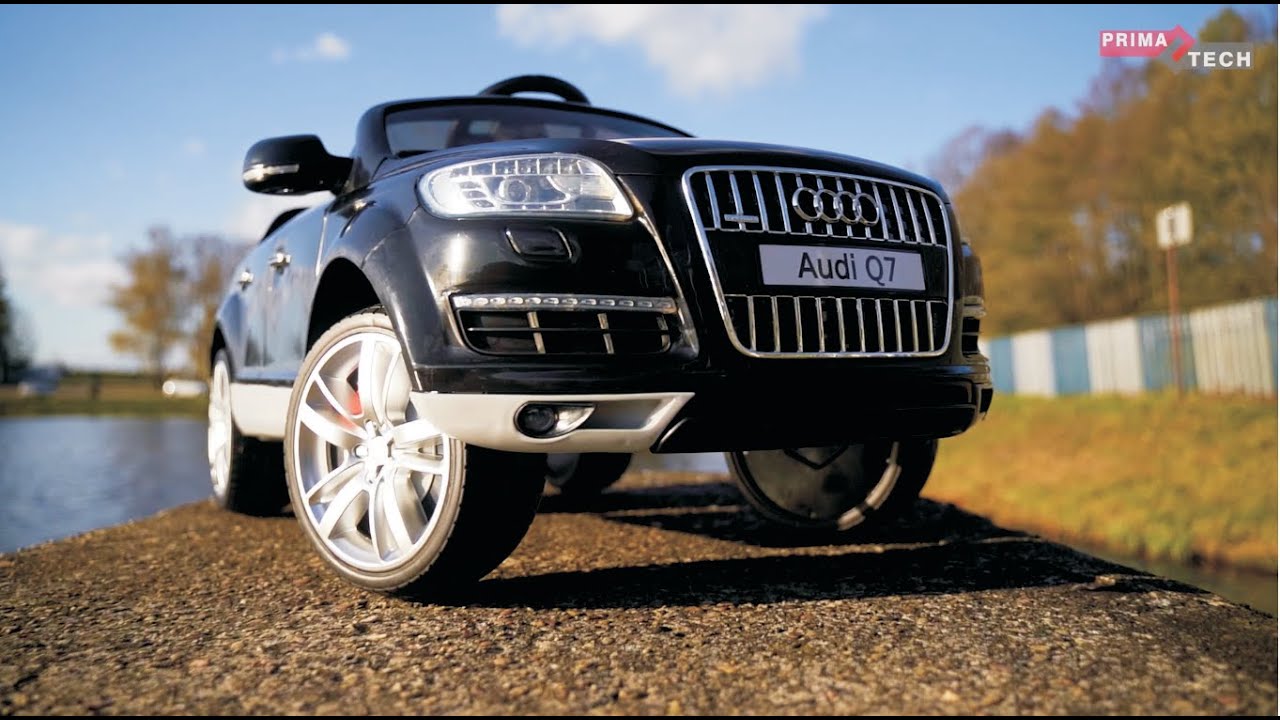 Auto na akumulator dla dzieci - AUDI Q7 - test od WWW.SAMOCHODZIKI.PL