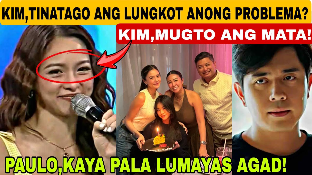 HETO NA‼️KIM,MUGTO ANG MATA KAKAIYAK⁉️ KAYA BA NAG MAMADALI UMUWE SI PAULO❓Kim,PINAG IINGAT‼️