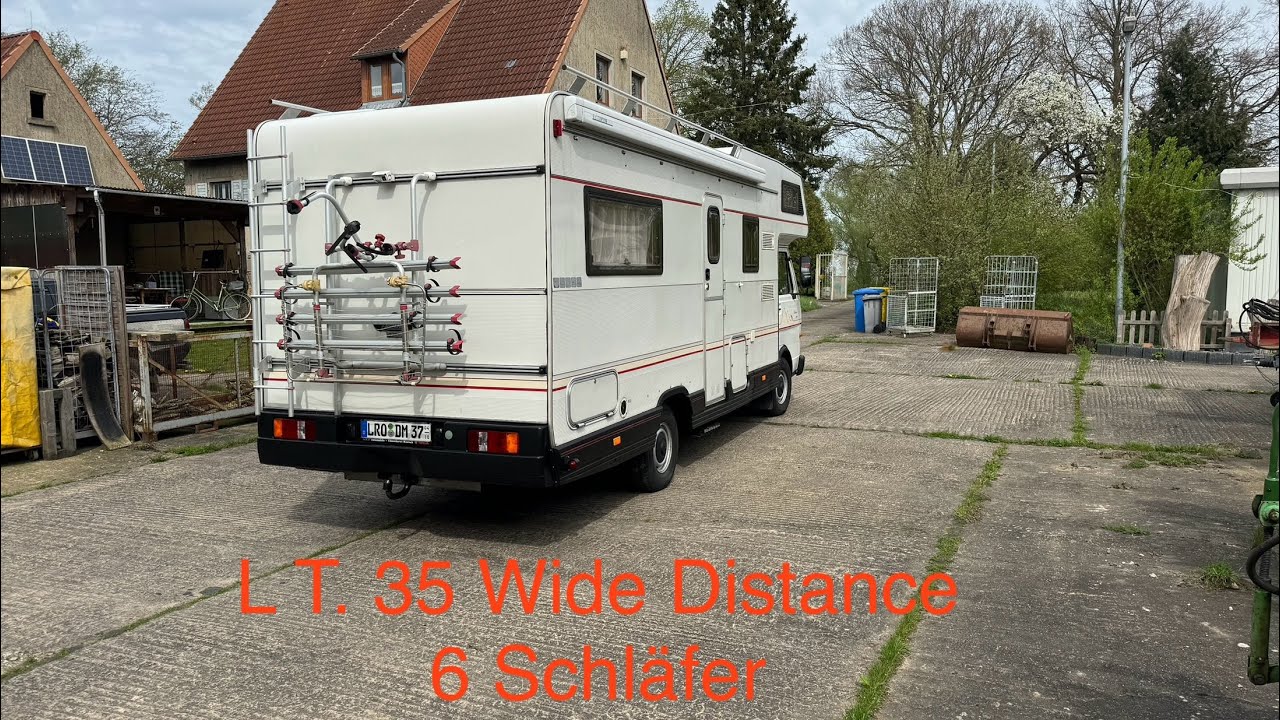 Erste Ausfahrt mit dem LT 35 Wide Distance  an den Kummerower See