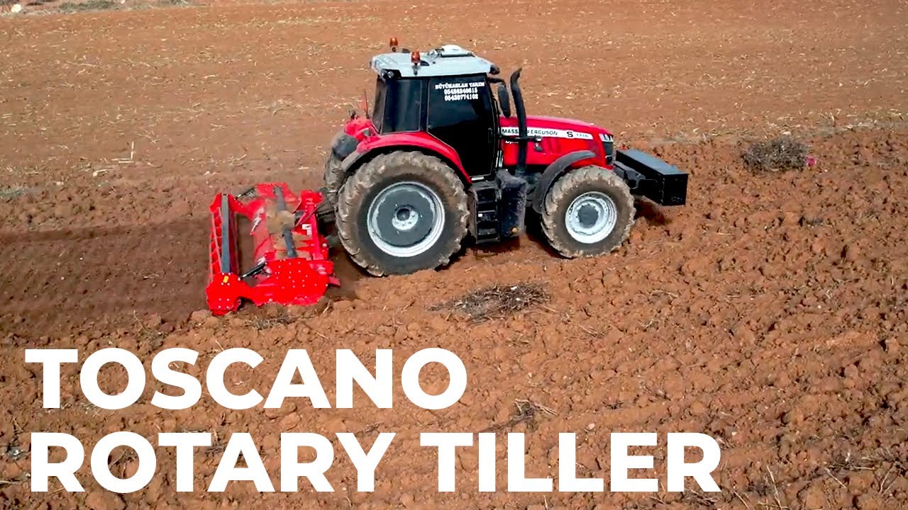 KESEKSİZ BİR TARLA İÇİN TOSCANO ROTOVATÖR