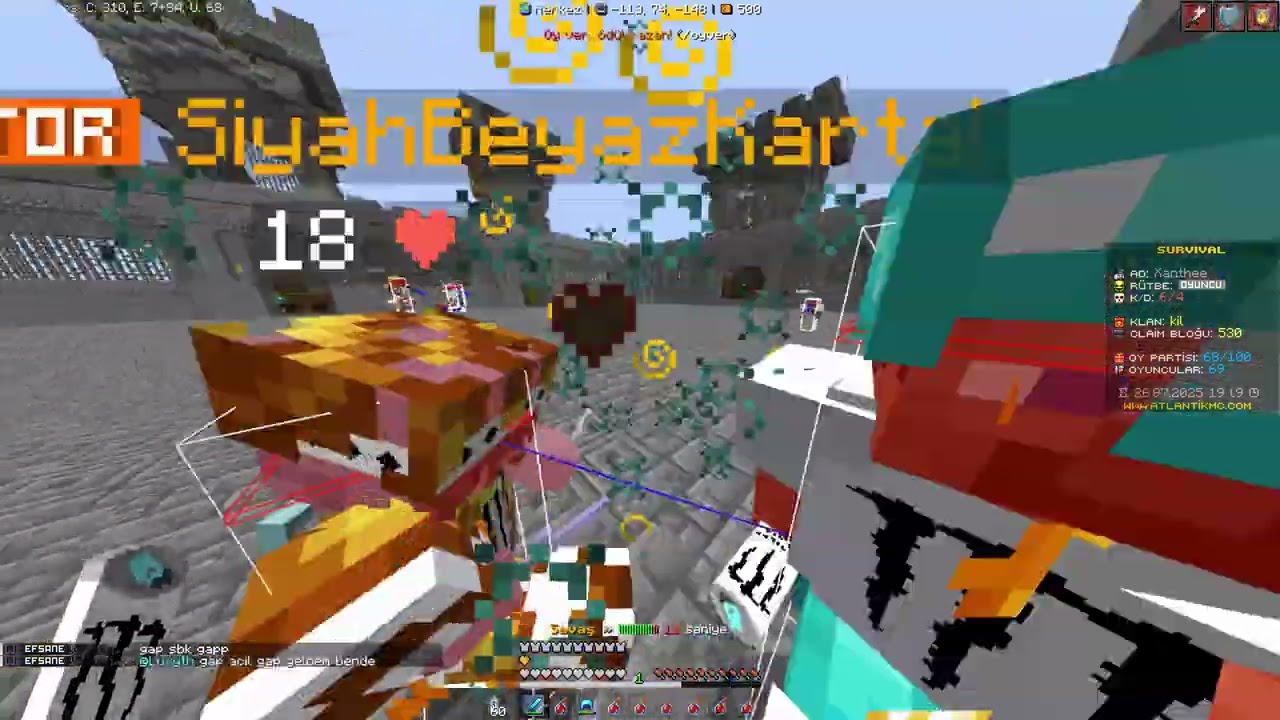 AtlantikMC Sezon 3 Arena PVP KenanCan