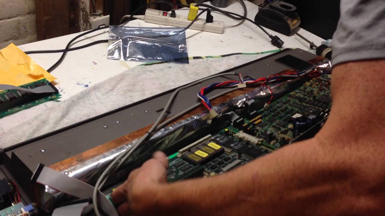 Kurzweil K2000 LCD Replacement - LED display upgrade