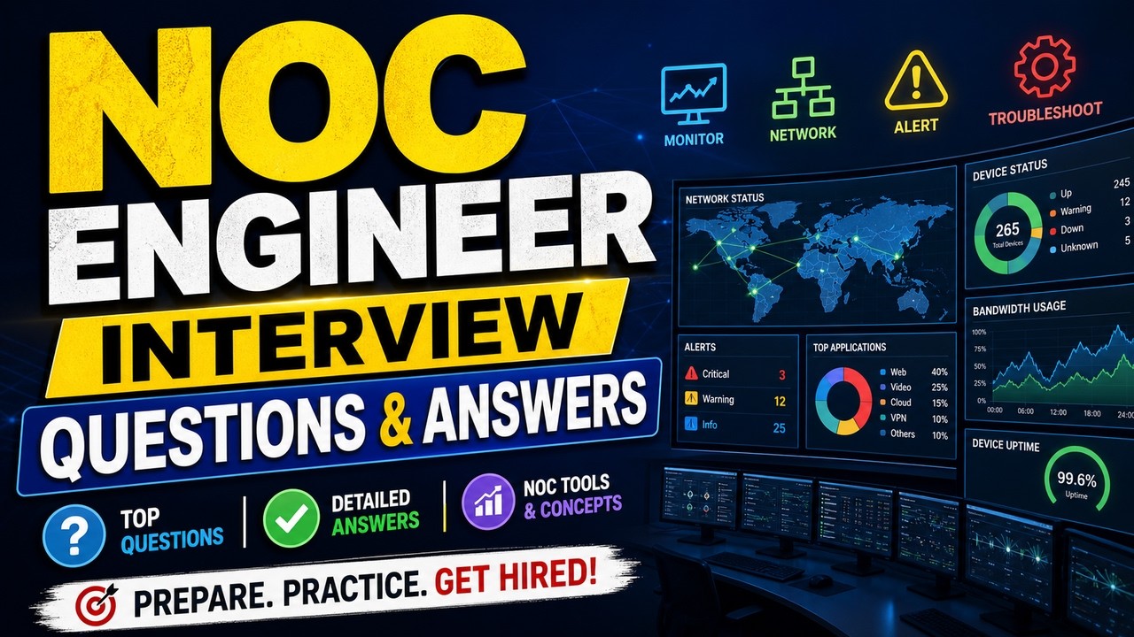 NOC Engineer Interview Questions & Answers