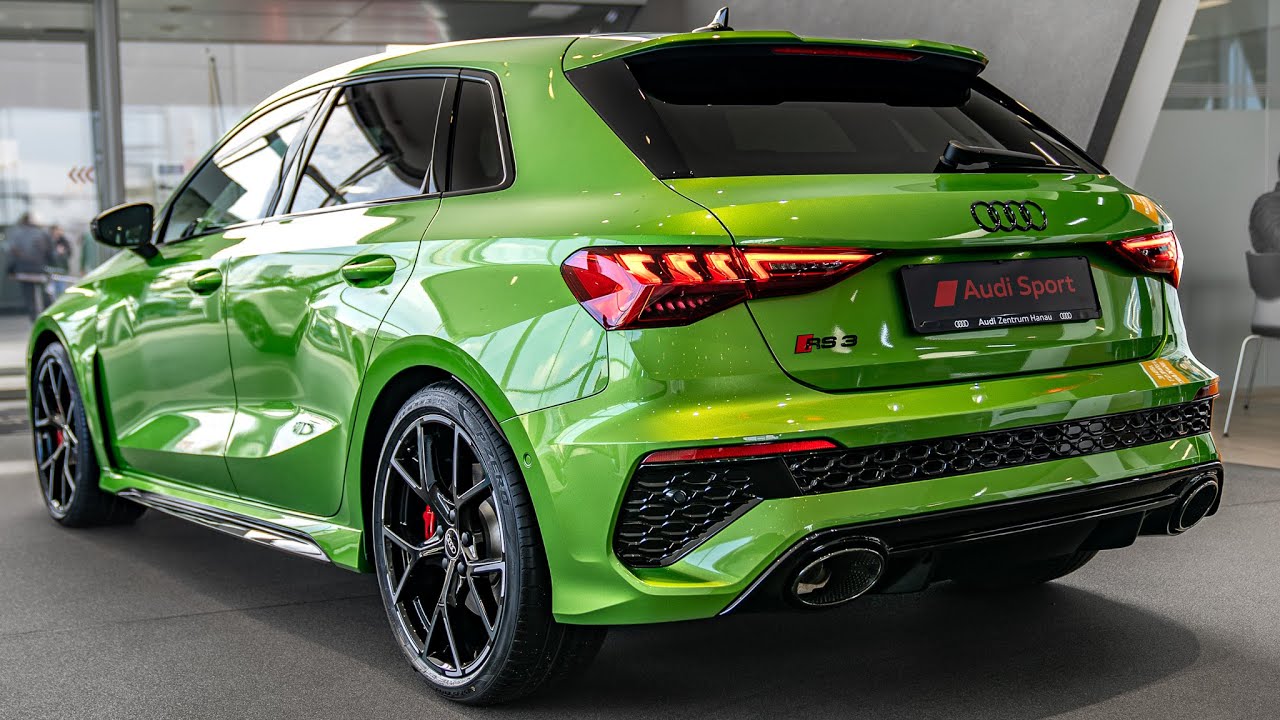 2023 Audi RS3 Sportback (400hp) - Interior and Exterior Details