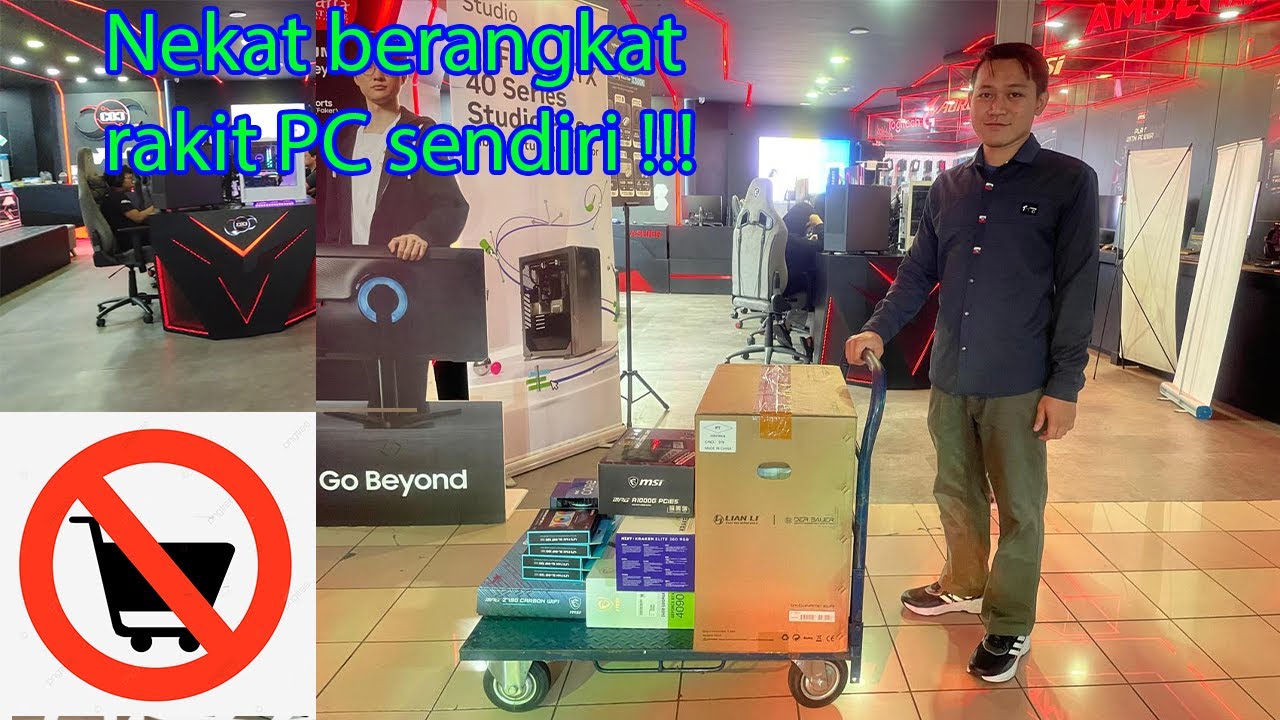 Terlalu NEKAT jajan PC di Mangga Dua Mall, Udah seneng mau rakit PC malah begini :(