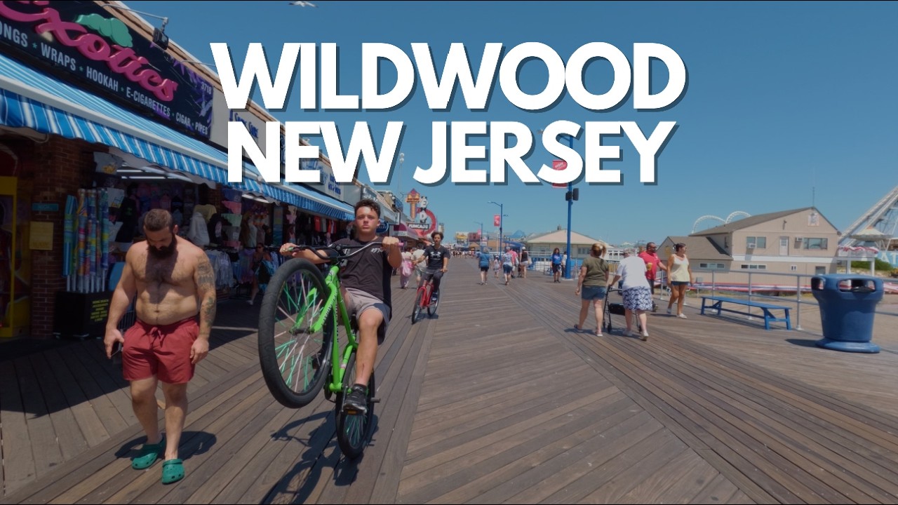 Walking the WIldwood Boardwalk - Late July 2026