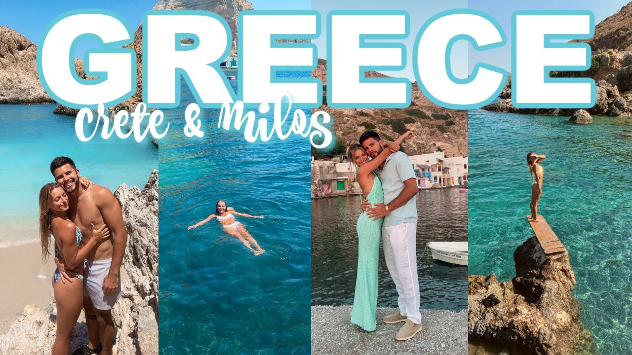 GREECE SUMMER VLOG: a week in Crete and Milos
