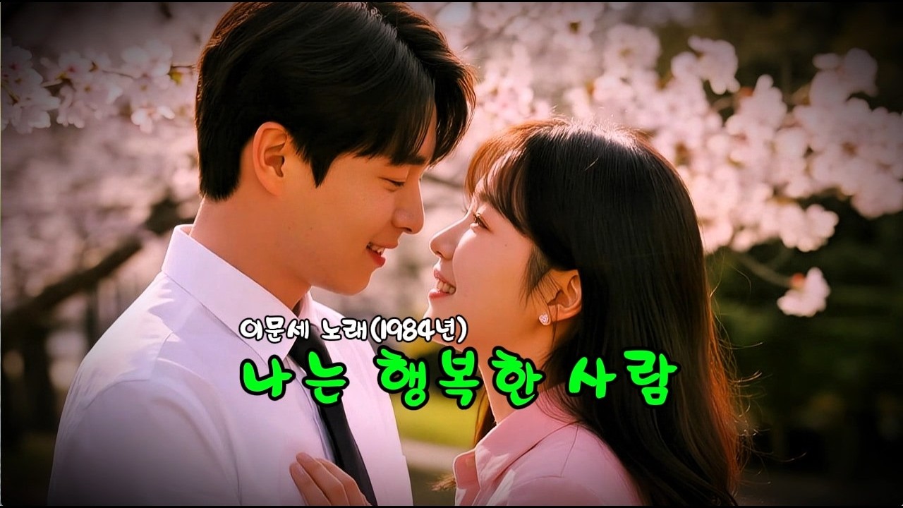 나는 행복한 사람   (이문세 노래 - 1984년)   (노래방 가사)     ✠ 강욱남 (루치오) 영상편집
